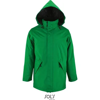 pracovní bunda SOL's Collection Bunda Robyn, parka, unisex COT25210952002-kelly green M Zelená kelly