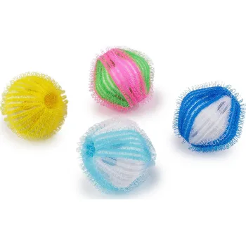 Opakovaně použitelné kuličky do pračky sada 4 ks, střední, mix