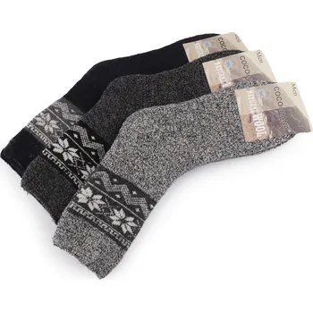 Pánské ponožky Ponožky thermo vysoké, střední, (42-48) mix č. 2