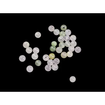 Korálek Achát, minerální korálky Ø4 mm, velké, achát