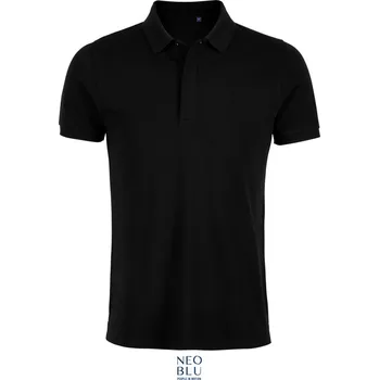 Pánské tričko NEOBLU Polokošile Owen Men, krátký rukáv, pánská COT243188n1113-deep black 3XL Černá deep