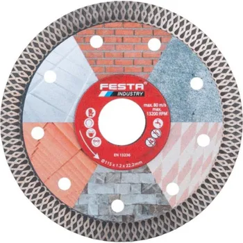 Řezný kotouč Kotouč diamantový Festa Industry – 115 mm