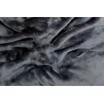 SVITAP sleep well Prostěradlo mikroflanel tmavě šedá 180x200x20 cm