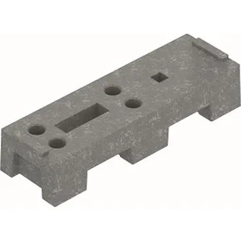 Patka PVC z recyklátu k mobilnímu plotu