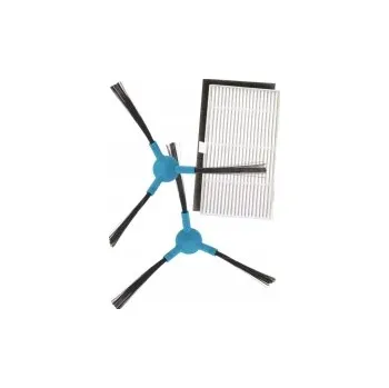 Sada příslušenství pro robotický vysavač Kartáčky a HEPA filtr pro vysavač CECOTEC Conga 2499 Ultra Home Titanium sada 1+2ks