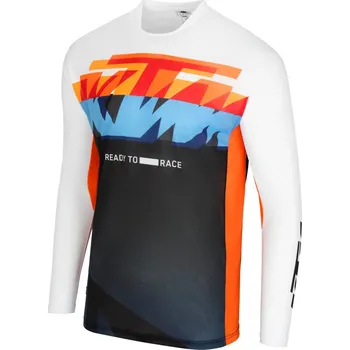 Moto oblečení KTM POUNCE JERSEY WHITE Bílá XXL