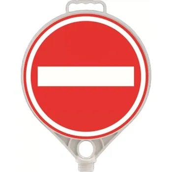 Dopravní značka FLOMA Zákaz vjezdu všech vozidel 28 cm x 28 cm