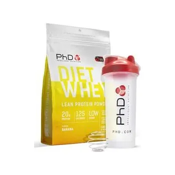 Protein PhD Nutrition Diet Whey 1 kg banán + šejkr ZDARMA