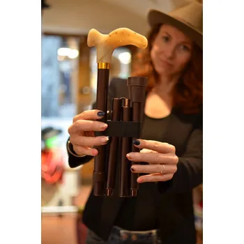 Vycházková hůl skládací Gastrock Deluxe (89-99 cm) - NA PRAVOU RUKU