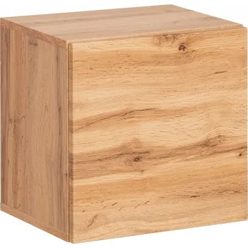 Policová skříň Závěsná čtvercová skříňka IRA - dub wotan