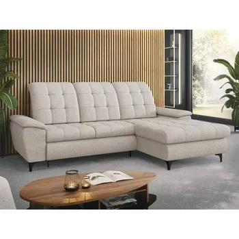 Sedací souprava Rohová sedací souprava MIRIGID - studená béžová, pravý roh