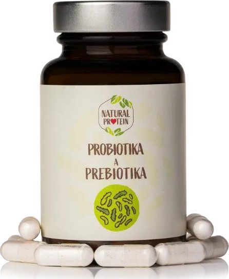 NaturalProtein Probiotika a prebiotika 60kps (30,8g)