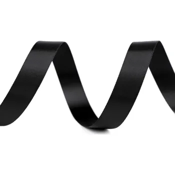 Stuha Atlasová hedvábná stuha oboulící šíře 15 mm matná