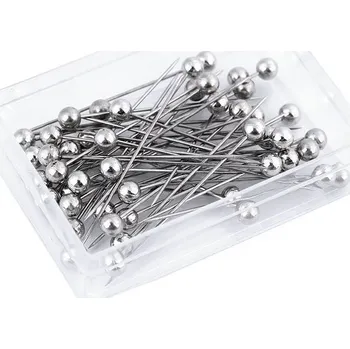 Špendlíky délka 38 mm, velké, 1 nikl