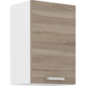 Kuchyňská linka Horní závěsná skříňka DAGA - šířka 40 cm, dub lanýž / bílá