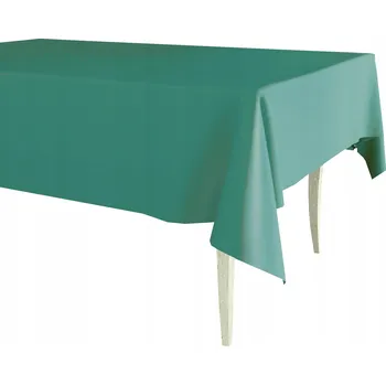 Obraz ZELENÁ SILNÁ UBROSOVINA Z PVC, ZELENÝ HLADKÝ UBRUS NA METR BEZ VZORU