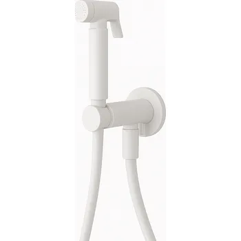 Vodovodní baterie HOPA Podomítková bidetová baterie NEXT 248 - 37 bílá matná BAMA248NX37