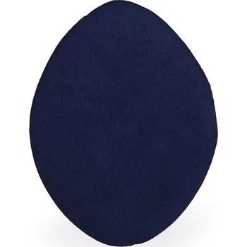 Nažehlovací záplaty semišové 11x14 cm 2. jakost, střední, 4 modrá tmavá