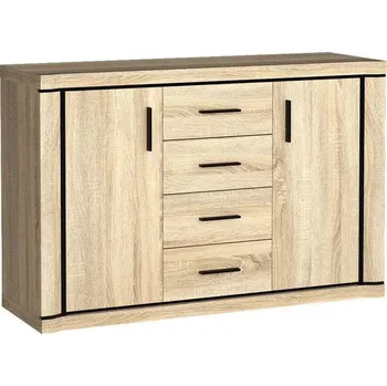 Komoda Kombinovaná komoda AIRA - dub sonoma