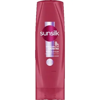Vlasová regenerace Sunsilk Balzám na poškozené vlasy s keratinem 8% Keratin System 200 Ml
