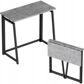 Psací stůl Obdélníkový psací stůl Markadler 80 x 40 x 75 cm šedý