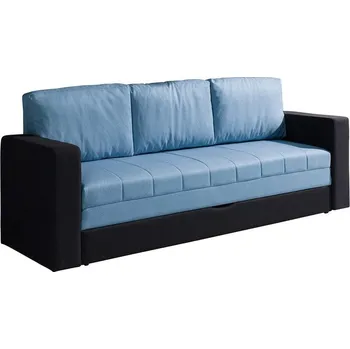 Pohovka Pohovka s úložným prostorem CHEMUNG - černá / modrá