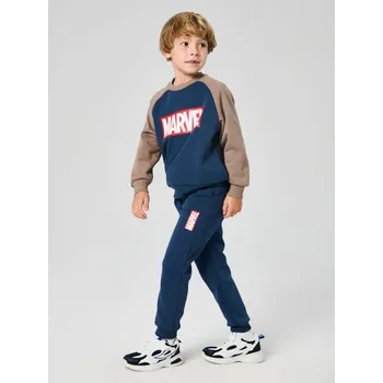 Chlapecké oblečení Sinsay - Jogger kalhoty s podšívkou Marvel - námořnická modrá - 997FS-59X - 997FS-59X-128