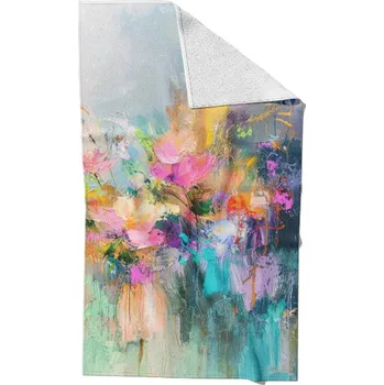 Rychleschnoucí ručník 50x90 abstrakt 3