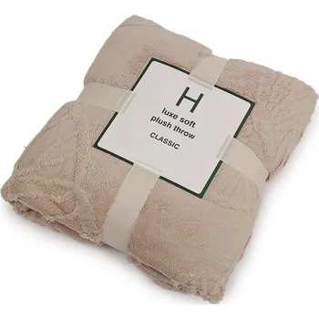 deka Deka beránek motýl 150x200 cm, střední, 2 béžová světlá