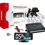 AMIO Asistenty parkování LED-GRAF 3D 8-senzorové stříbrné