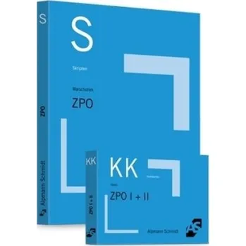 Skript ZPO, m. Karteikarten ZPO I + II - Marschollek, Günter
