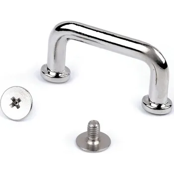 Průvlek šroubovací šíře 22 mm, střední, 1 nikl