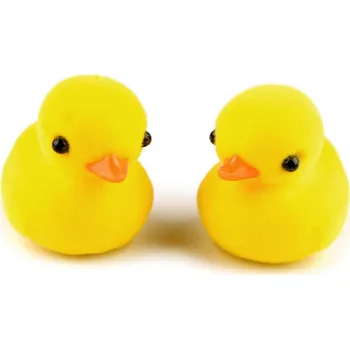 Velikonoční dekorace Polystyrenová kačenka k dalšímu tvoření a dekorování, střední, žlutá