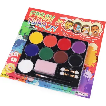 Karnevalový doplněk Barvy na obličej, střední, viz foto
