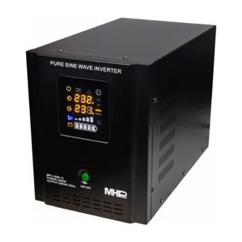 Napěťový měnič MHPower MPU-1600-12 12V/230V, 1600W, funkce UPS, čistý sinus