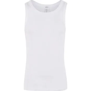 Pánské tílko Build Your Brand Pánské bavlněné tílko - Bílá | 3XL