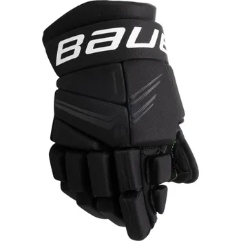 Hokejové rukavice BAUER BAUER S24 X GLOVE JR - Juniorské hokejové rukavice, Černá 11