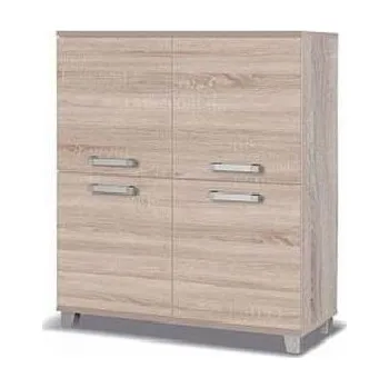 Komoda Komoda s dvířky ANDOVER - dub sonoma