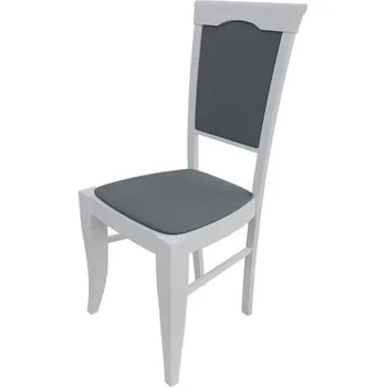 Jídelní židle Čalouněná jídelní židle MOVILE 1 - bílá / šedá 1