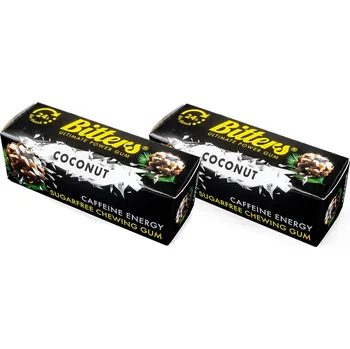 Žvýkačka Bitters energetické žvýkačky 3 kusy (Kokos)