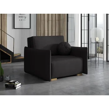 Křeslo Rozkládací křeslo HUBARD 1 - grafitové