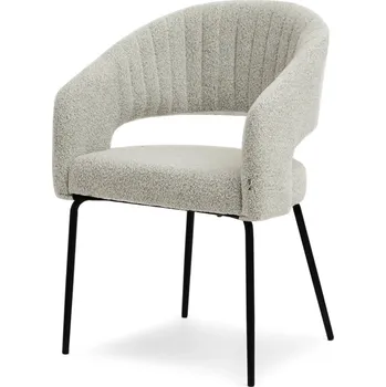 Jídelní židle Čalouněná jídelní židle SUJATA - béžová / černá