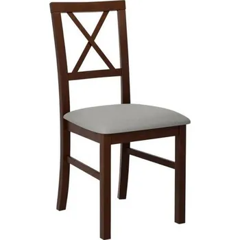 Jídelní židle Jídelní židle FRATONIA 5 - ořech / šedá