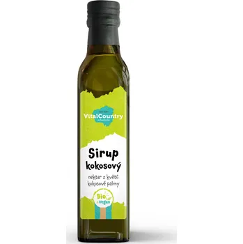 Sirup Vital Country Kokosový sirup BIO Obsah: 250 ml