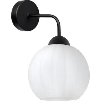 Nástěnné svítidlo Nástěnné svítidlo Costa, 1x bílé skleněné stínítko, b