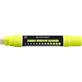 Značkovač Centropen 9120 JUMBO WINDOW - FLUO bílá Barva: Žlutá