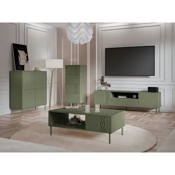 Obývací stěna VENETI HARTSELE Zelená