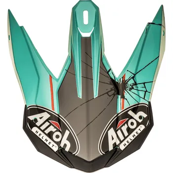 Motodoplněk kšilt pro přilbu STRYCKER, AIROH (Crack) STRYC90F