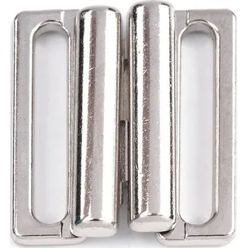 Plavkové zapínání šíře 20 mm kovové, střední, 2 nikl