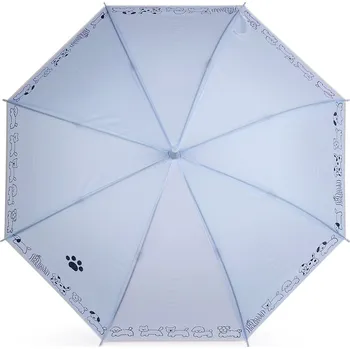 Deštník Dětský vystřelovací deštník, velké, 12 modrá ledová tlapka